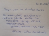 Bu sabah yüreği çok güzel bir doktorla tanıştık