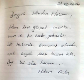 Hem güzel insan hem yetenekli hekim.