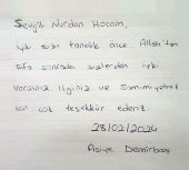 İlginiz ve samimiyetiniz için çok teşekkürler.