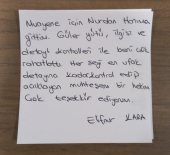 Muayene için Nurdan hanıma gittim.