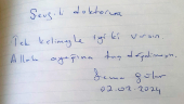 Sevgili doktorum, tek kelimeyle iyi ki varsın.
