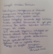 Sizi tanımak hayatımın çok değerli bir kazanç olacak bunu hissediyorum